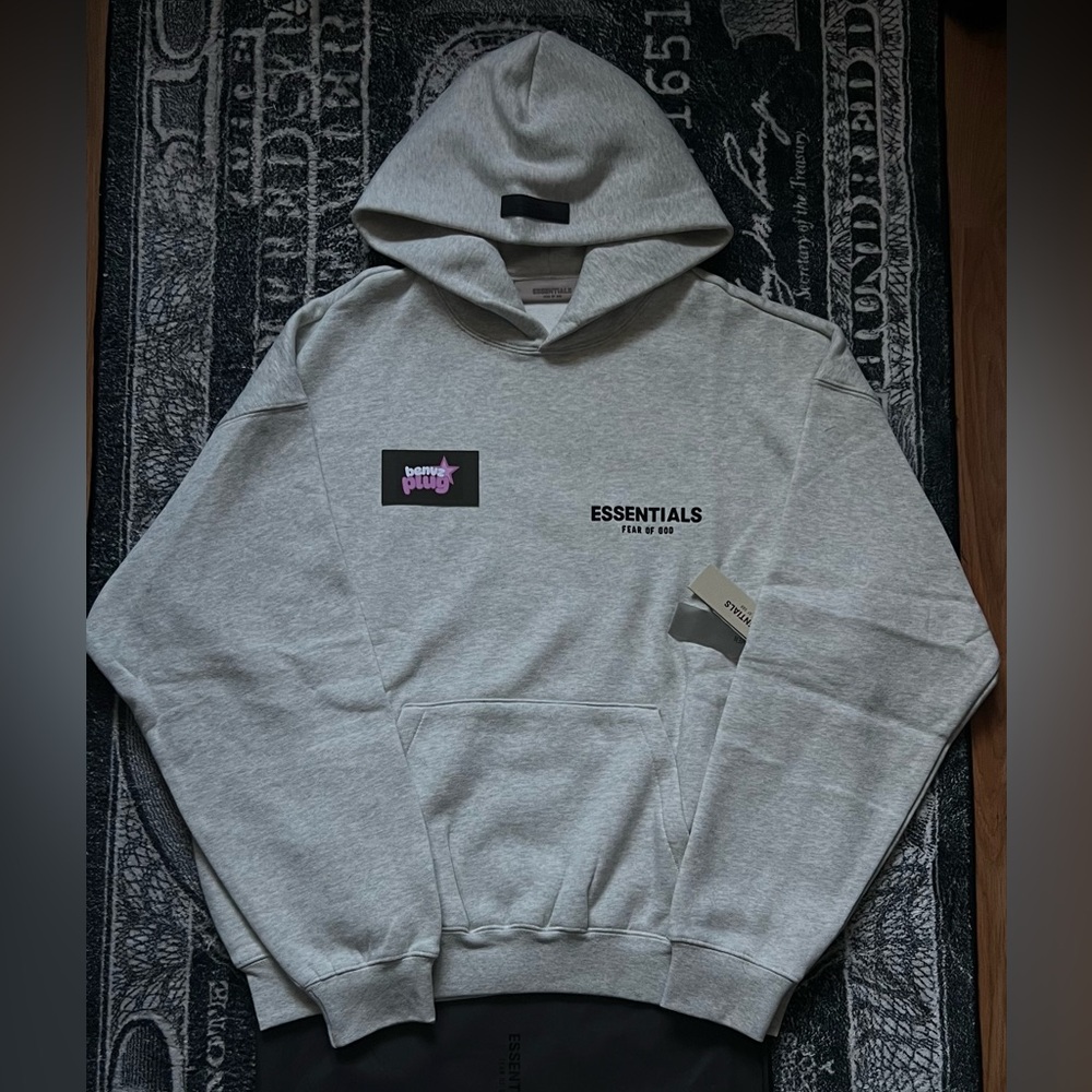 Essentials Hoodie Light Oatmeal